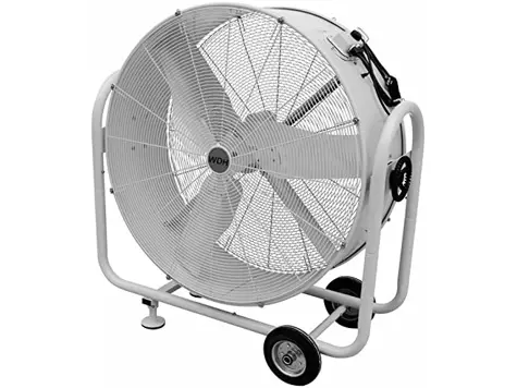 Ventilador Industrial WDH-TG105L: Metal Robusto, Potente Circulación Aérea - 13.000 m3/h