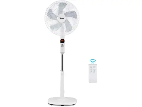 Ventilador Midea FS40-16CR: silencioso, mando a distancia