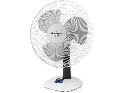 Orbegozo TF 0133 - Ventilador sobremesa, 3 velocidades, 30 cm, 40 W, LED