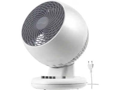 Ventilador Woozoo, silencioso y potente - Ideal para habitaciones - Woozoo PCF-M18 - Blanco